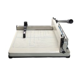 Guillotina q-connect kf14297 manual profesional largo del corte 430 mm capacidad 400 hojas