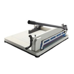 Guillotina q-connect kf14297 manual profesional largo del corte 430 mm capacidad 400 hojas