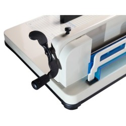 Guillotina q-connect kf14297 manual profesional largo del corte 430 mm capacidad 400 hojas