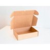 Caja automontable q-connect para e-commerce y regalo carton reciclado canal simple 3 mm kraft 430x320x150 mm