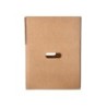 Caja para embalar q-connect americana con fondo automaticoy asas carton canal simple 5 mm color kraft 425x300x200 mm