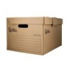 Cajon contenedor liderpapel carton manual para 3 cajas archivo def. folio / 3 archivadores a-z 387x333x260mm