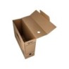 Caja archivo definitivo liderpapel folio prolongado carton reciclado 325g/m2 lomo 116 mm kraft 388x116x275 mm