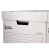Cajon contenedor liderpapel carton automatico para 3 cajasarchivo def. folio / 4 archivadores a-z 387x333x260mm