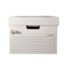 Cajon contenedor liderpapel carton automatico para 4 cajasarchivo def. folio / 5 archivadores a-z 430x383x265mm