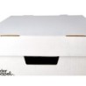 Cajon contenedor liderpapel carton automatico para 4 cajasarchivo def. folio / 5 archivadores a-z 430x383x265mm