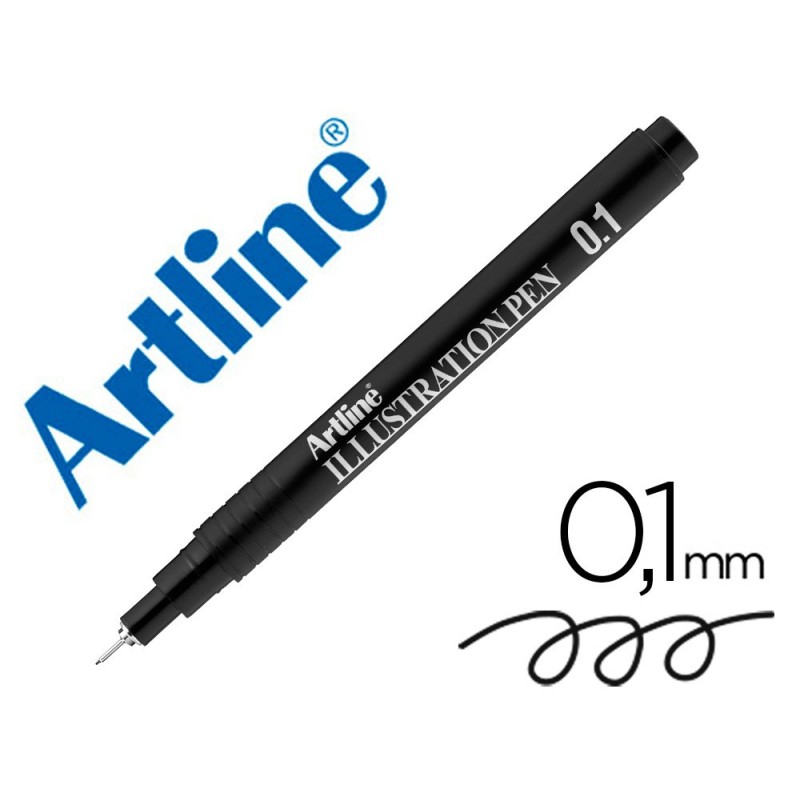 Rotulador artline calibrado micrometrico negro illustration pen ek-281iln punta poliacetal 0,1mm Rotulador artline calibrado micrometrico negro illustration pen ek-281iln punta poliacetal 0,1mm