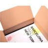 Caja para embalar q-connect ultrarresistente regulable en altura carton canal doble 7 mmcolor kraft 350x325x280 mm