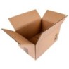 Caja para embalar q-connect americana ultrarresistente carton reciclado canal doble 7mm color kraft 600x400x290 mm