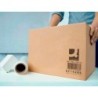 Caja para embalar q-connect americana ultrarresistente carton reciclado canal doble 7mm color kraft 600x400x290 mm