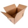 Caja para embalar q-connect americana carton reciclado canal simple 5 mm color kraft 250x150x100 mm