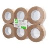 Cinta adhesiva q-connect kraft reforzado 50 mt x 50 mm para embalaje