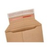 Sobre para envios q-connect carton 100% reciclado y reciclable cierre autoadhesivo252x167x72 mm color kraft