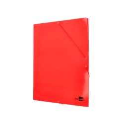 Carpeta liderpapel gomas din a3 tres solapas carton plastificado 800 gr colores surtidos