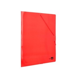 Carpeta liderpapel gomas din a3 tres solapas carton plastificado 800 gr colores surtidos