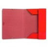 Carpeta liderpapel gomas din a3 tres solapas carton plastificado 800 gr colores surtidos