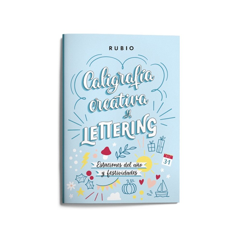 Cuaderno rubio lettering caligrafia creativa estaciones del año y festividades Cuaderno rubio lettering caligrafia creativa estaciones del año y festividades