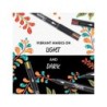 Rotulador sharpie acrylic punta redonda blister de 2 unidades blanco y negro