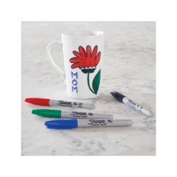 Rotulador sharpie permanente fino pack vuelta al cole pez blister de 18 unidades colores surtidos