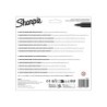 Rotulador sharpie permanente fino glam pop blister de 12 unidades colores surtidos