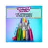 Rotulador sharpie permanente fino glam pop blister de 5 unidades colores surtidos