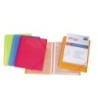 Carpeta pardo escaparate con espiral 20 fundas folio personalizable color negra