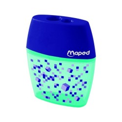 Sacapuntas maped plastico shaker pixel party 2 usos