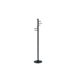 Perchero rocada maulcaurus 7 colgadores color negro 350x350x1770 mm