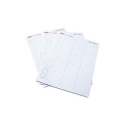 Etiqueta adhesiva colop para imresora e-mark pack de 300 unidades