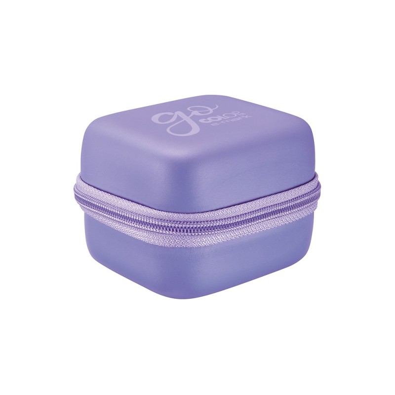 Funda protectora colop para impresora e-mark cierre cremallera color malva