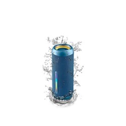 Altavoz ngs roller furia 2 portatil 60w bluetooth luces rgb e impermeabilidad ipx7 color azul