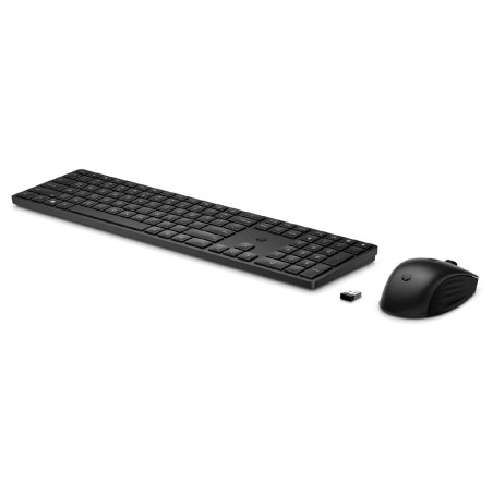 Set teclado  raton inalambrico hp combo 655 color negro