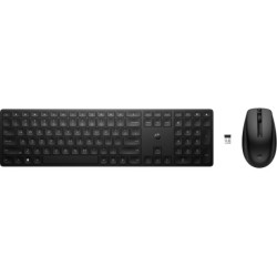 Set teclado  raton inalambrico hp combo 655 color negro