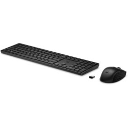 Set teclado  raton inalambrico hp combo 655 color negro