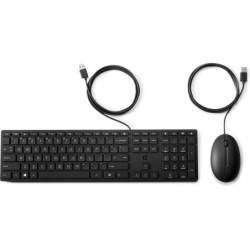 Set teclado  raton hp combo 320mk usb-a longitud 1.8 m color negro