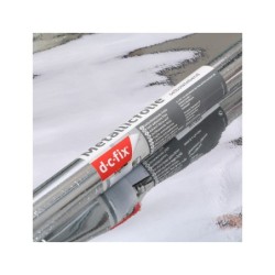 Rollo adhesivo d-c-fix plata brillo ancho 45 cm largo 15 mt