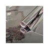 Rollo adhesivo d-c-fix plata brillo ancho 45 cm largo 15 mt