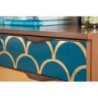 Rollo adhesivo d-c-fix azul petroleo ancho 45 cm largo 15 mt