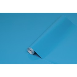 Rollo adhesivo d-c-fix cian ancho 45 cm largo 15 mt