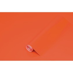 Rollo adhesivo d-c-fix naranja ancho 45 cm largo 15 mt