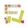 Juego goula jumbo domino madera selva 28 piezas