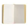 Cuaderno con gomilla antartik notes tapa blanda a6 rayas morado y amarillo 100 hojas 80 gr fsc