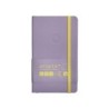 Cuaderno con gomilla antartik notes tapa blanda a6 hojas lisas morado y amarillo 100 hojas 80 gr fsc