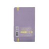 Cuaderno con gomilla antartik notes tapa blanda a6 hojas lisas morado y amarillo 100 hojas 80 gr fsc