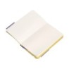 Cuaderno con gomilla antartik notes tapa blanda a6 hojas lisas morado y amarillo 100 hojas 80 gr fsc