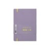 Cuaderno con gomilla antartik notes tapa blanda a5 hojas cuadricula morado y amarillo 80 hojas 80 gr fsc