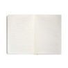Cuaderno con gomilla antartik notes tapa blanda a5 hojas cuadricula morado y amarillo 80 hojas 80 gr fsc