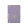 Cuaderno con gomilla antartik notes tapa blanda a5 hojas rayas morado y amarillo 80 hojas 80 gr fsc