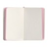 Cuaderno con gomilla antartik notes tapa blanda a6 hojas lisas rosa y turquesa 100 hojas 80 gr fsc