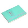 Cuaderno con gomilla antartik notes tapa blanda a5 hojas cuadricula rosa y turquesa 80 hojas 80 gr fsc